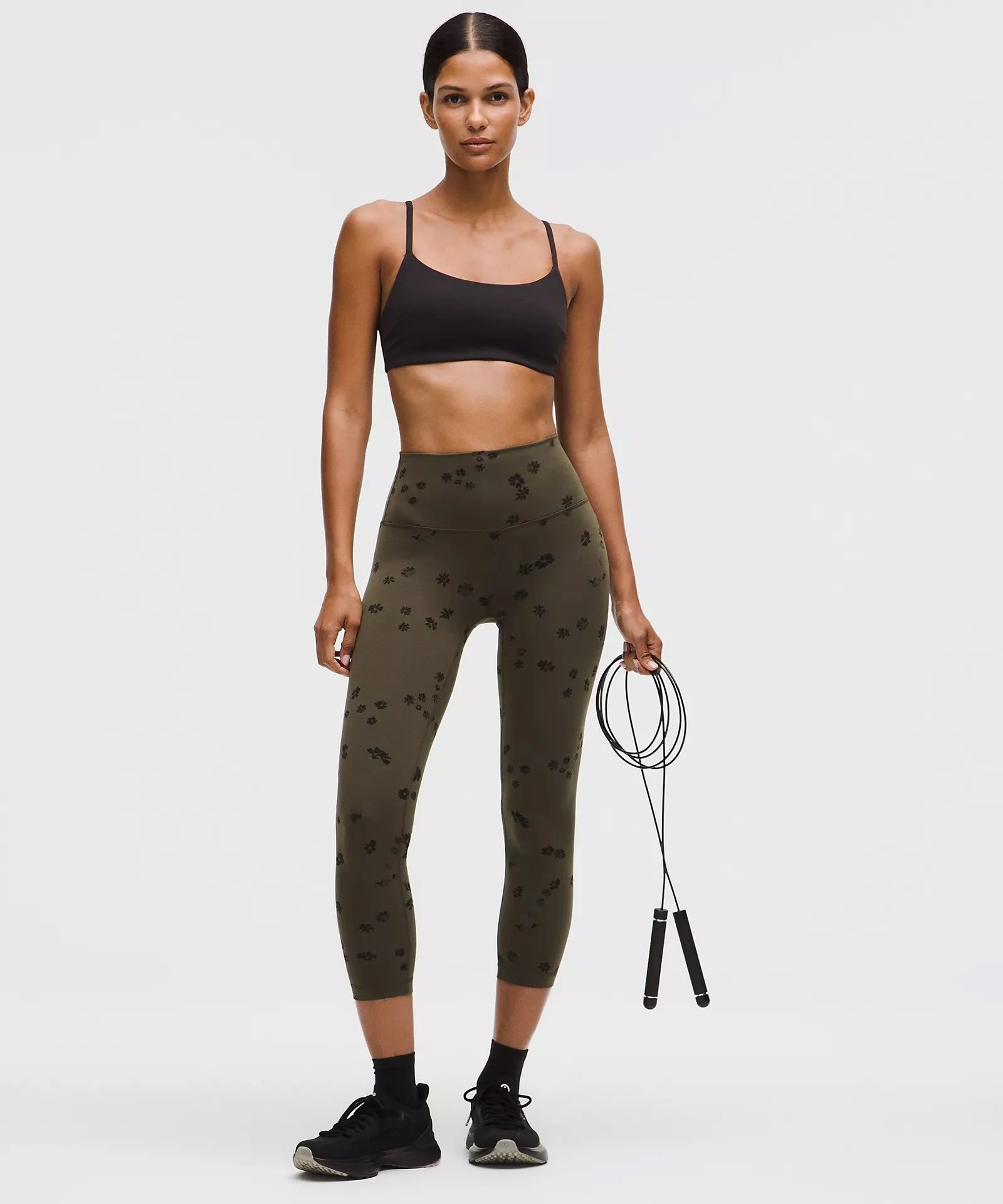 lululemon Floral Breeze Olive Brown Print Collection - August 2025